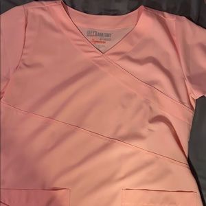Greys anatomy scrubs top.